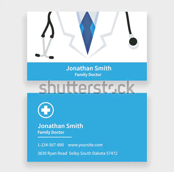 31+ Doctor Business Card Templates